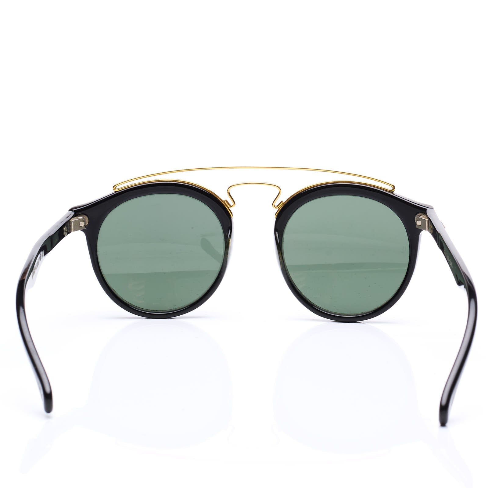 Vintage B&L RAY BAN W0932 Gatsby Style 4 Black-Gold Sunglasses 44mm