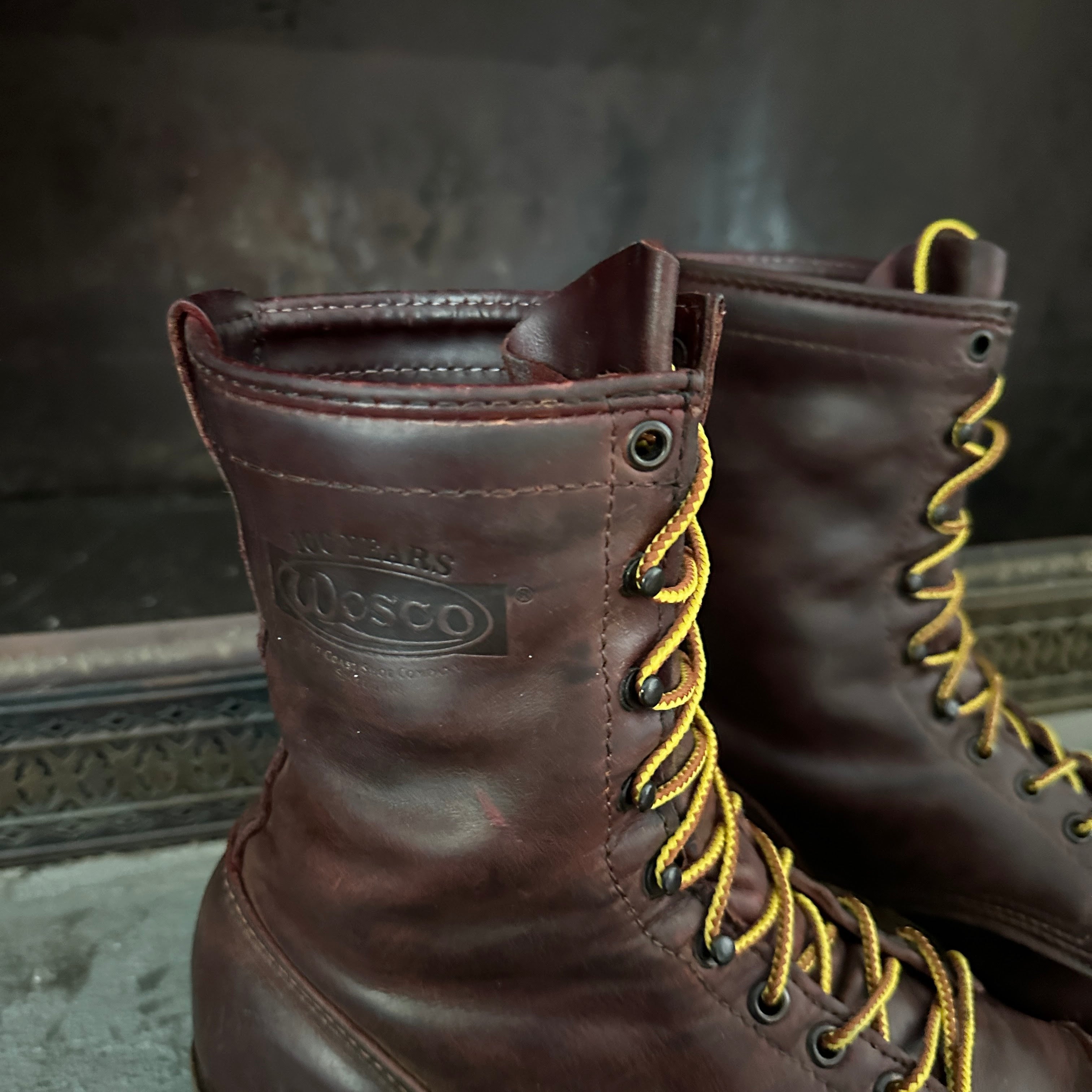 Wesco shop combat boots