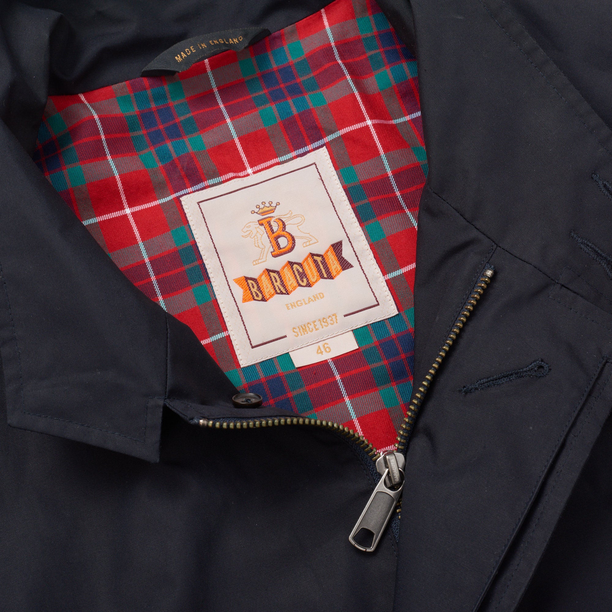 BARACUTA Made in England Blue Jacket Coat US 46 2XL – SARTORIALE