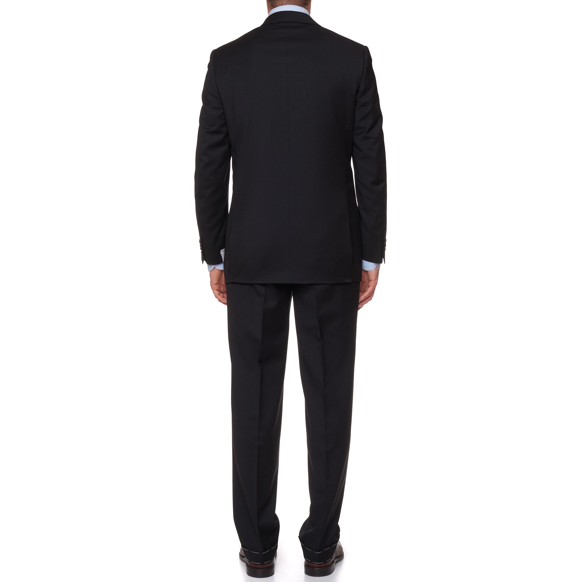 BRIONI "CATONE" Handmade Black Luxury Wool Suit NEW – SARTORIALE