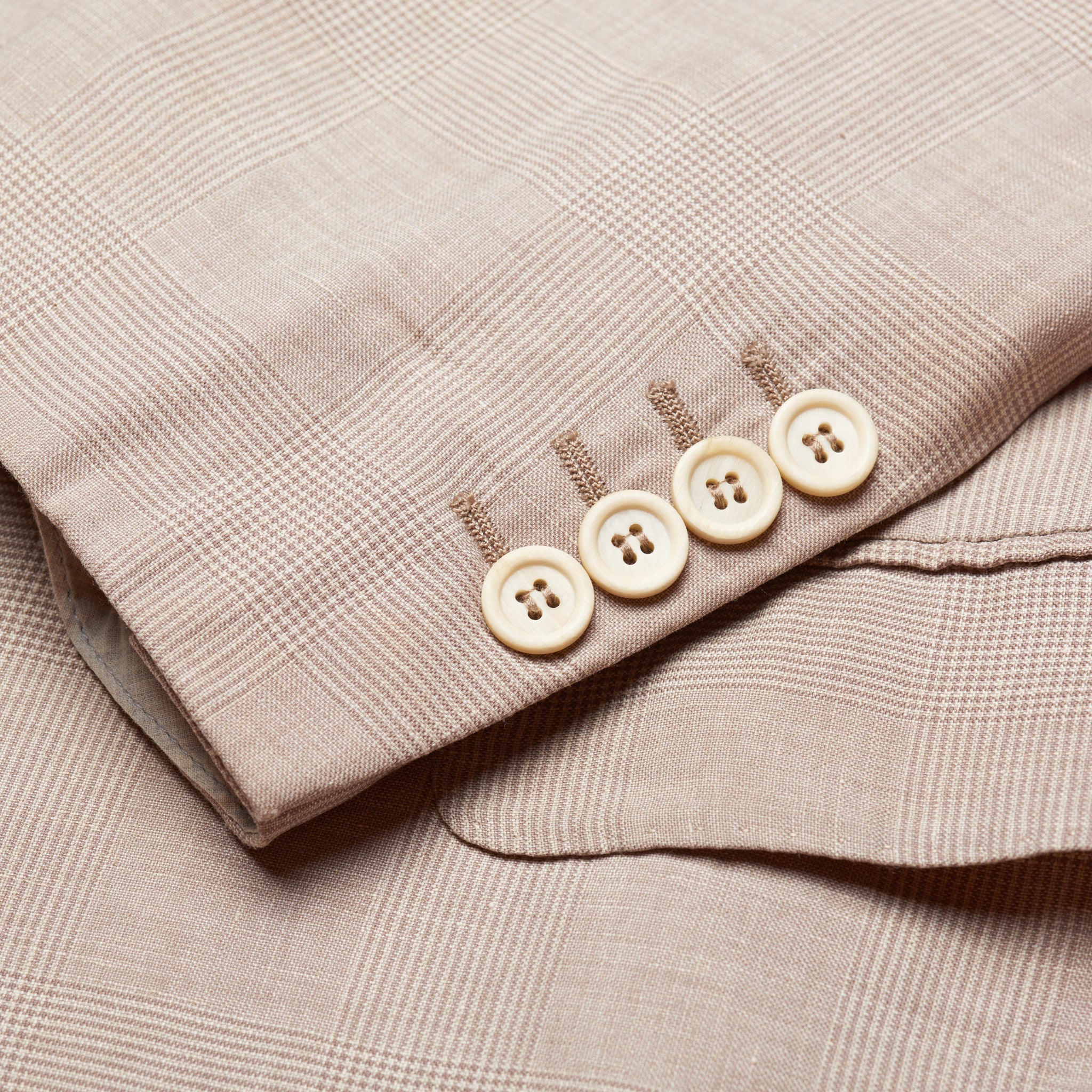 Wool Suit in Beige - Brunello Cucinelli