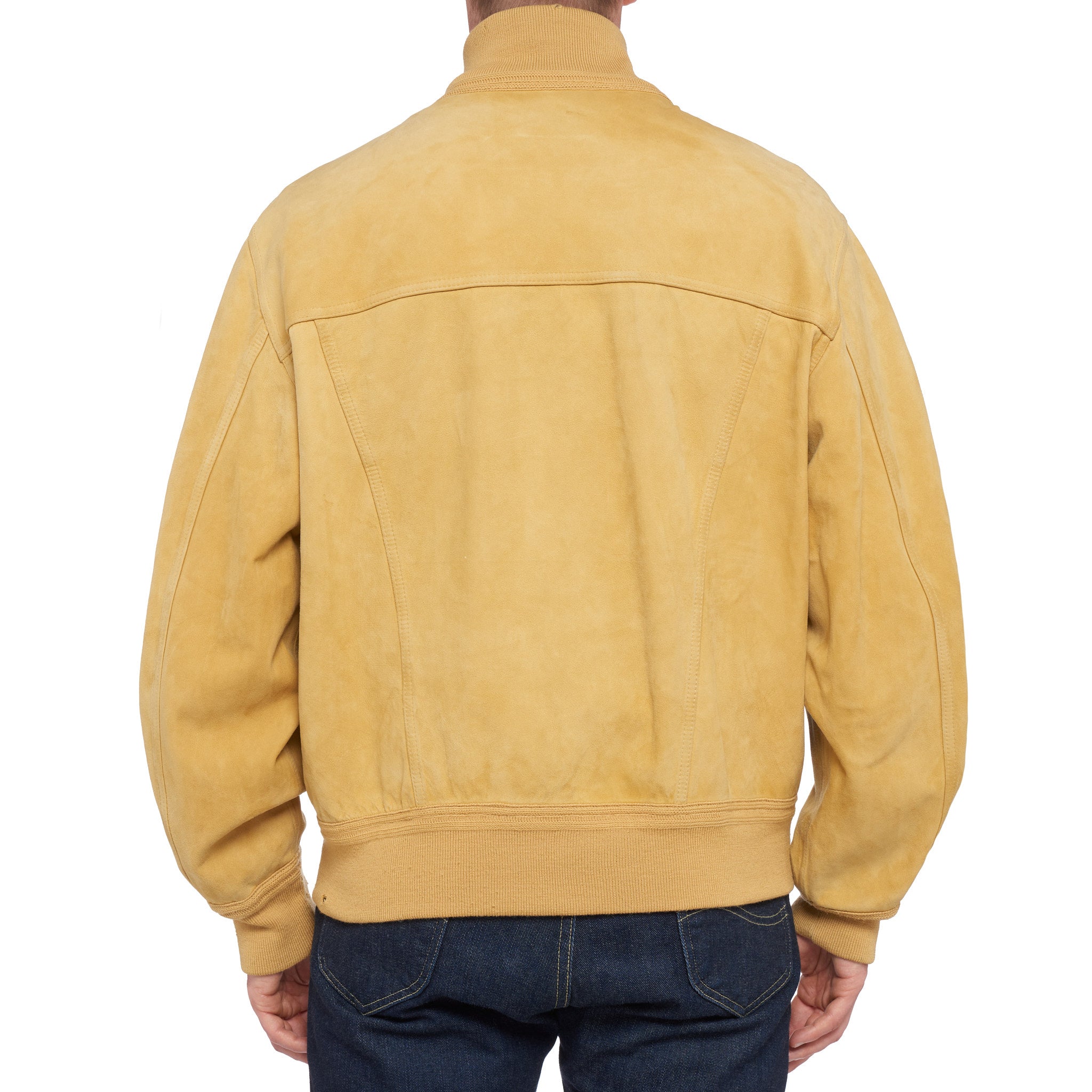 REVERSIBLE SUEDE BOMBER JACKET