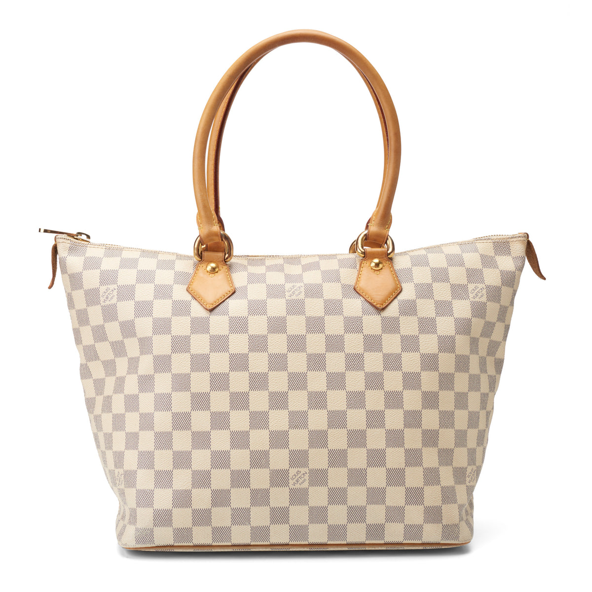 Louis Vuitton Neverfull Tote MM Ivory Leather