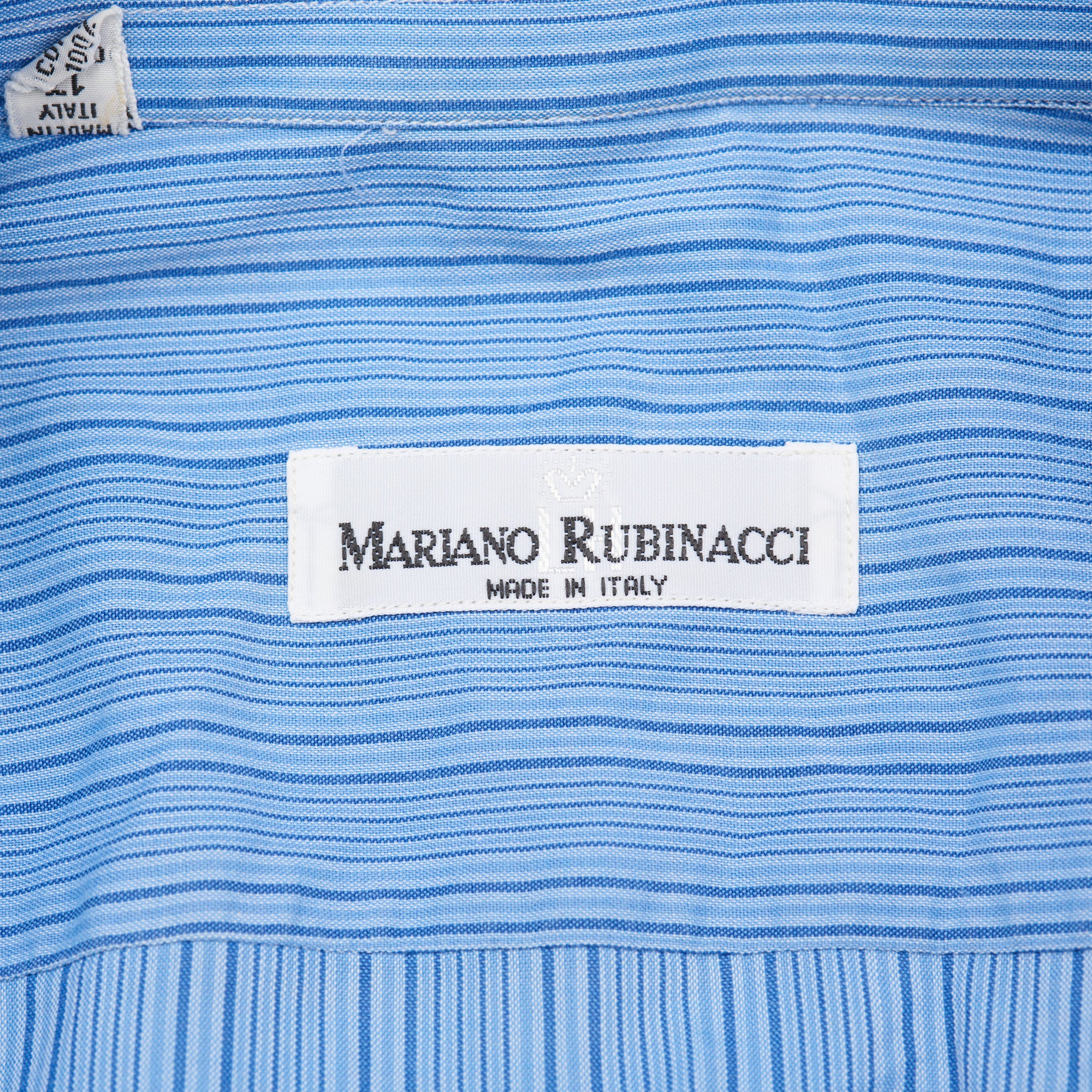 Blue Striped Shirt - Made in Italy