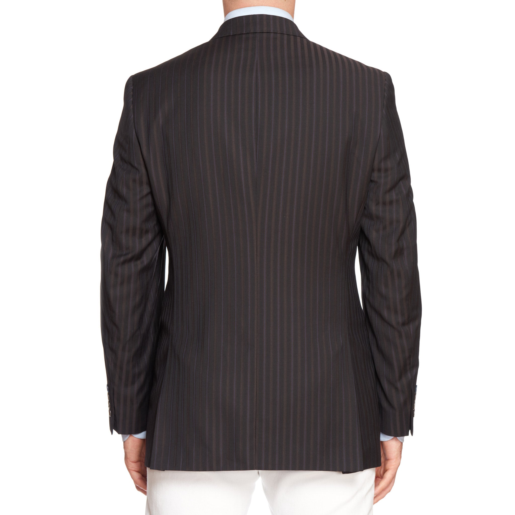 OZWALD BOATENG Black Striped Wool Jacket EU 50 NEW US 40 OZWALD BOATENG