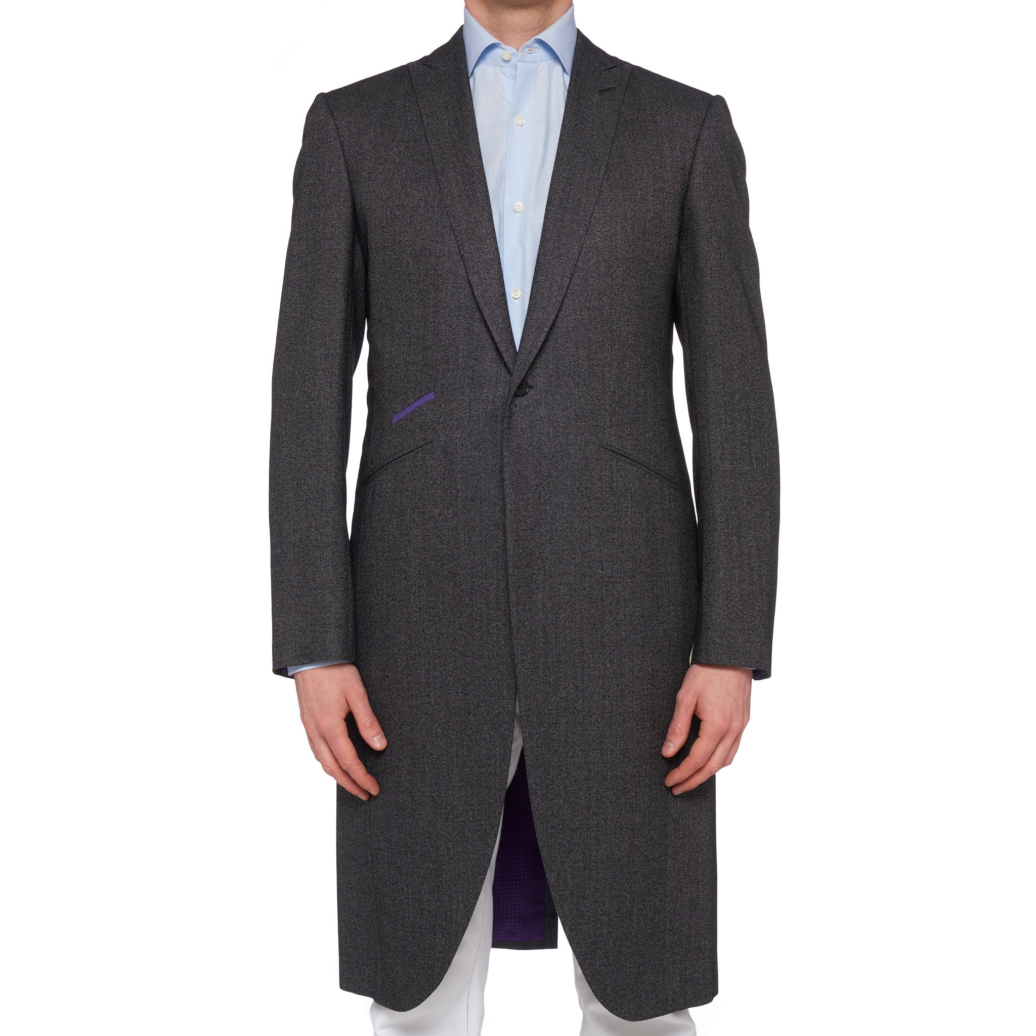 OZWALD BOATENG - Single-breasted Mohair Wool Suit