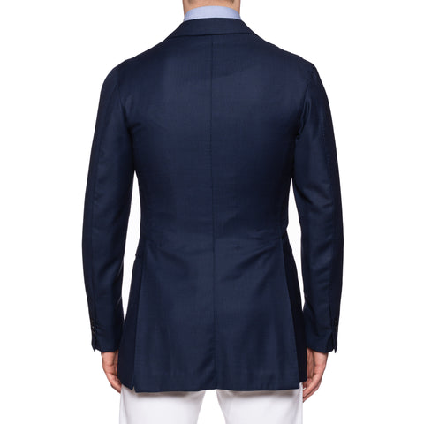 SARTORIA CHIAIA Bespoke Blue CERRUTI Wool Super 130's Jacket EU 46 US ...