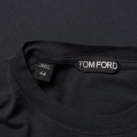 TOM FORD Cotton Jersey Crewneck T-Shirt