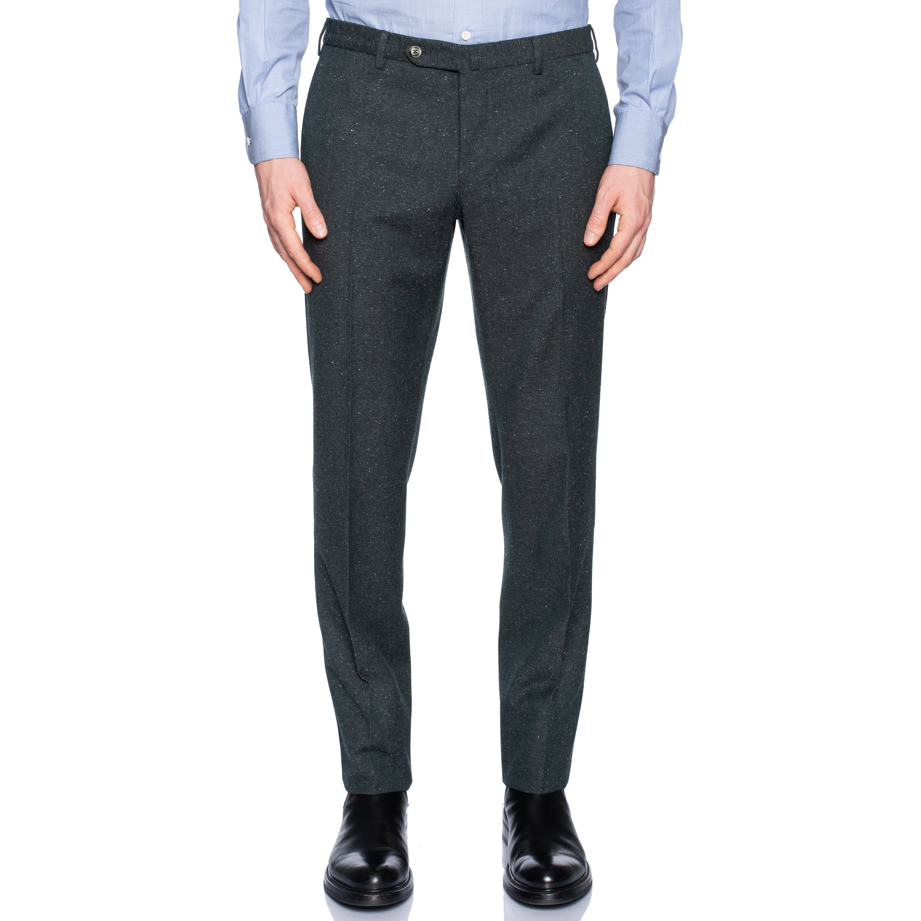 Oatmeal Donegal Regular Fit Suit Trouser | Jacamo