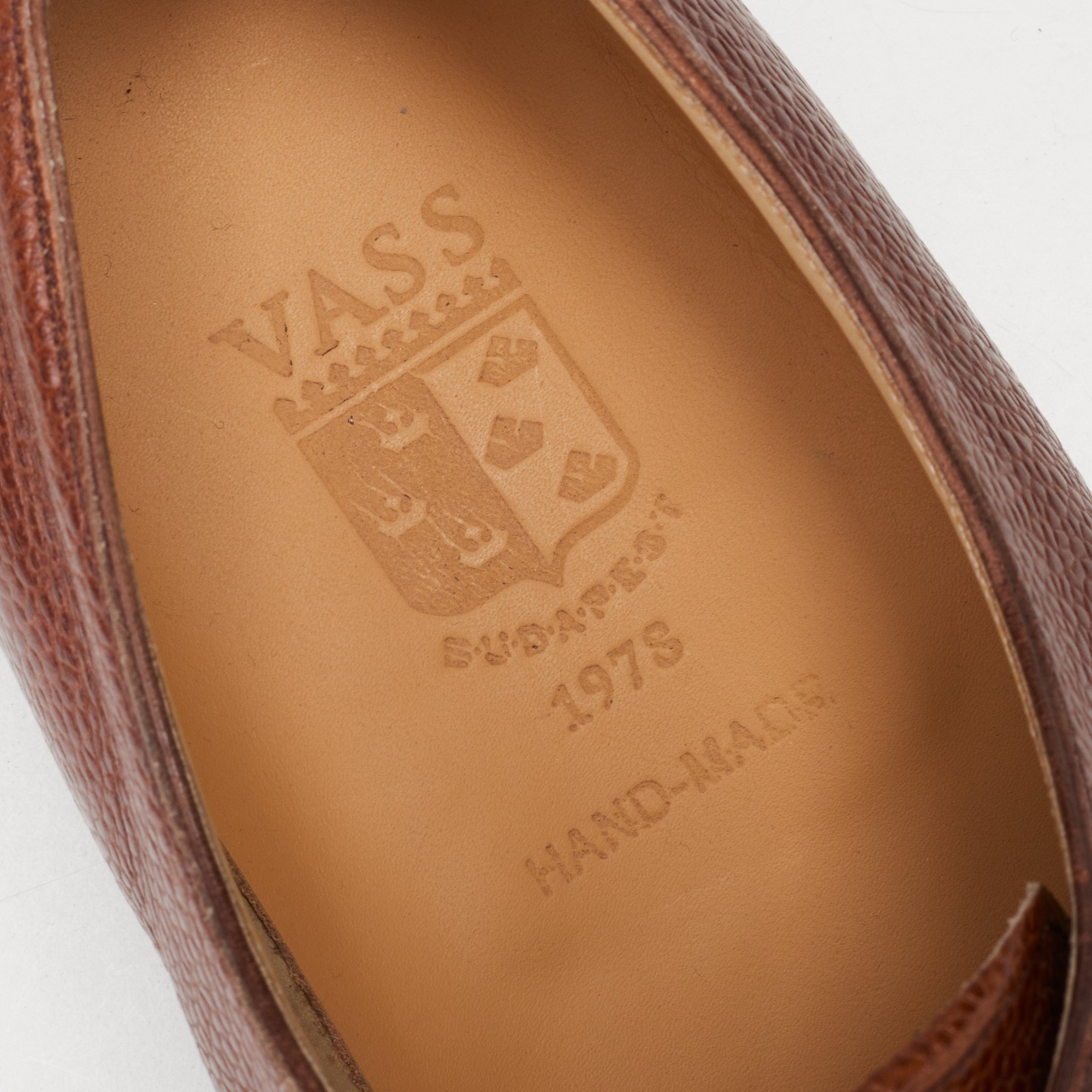 VASS Budapest Brown Scotchgain Leather 